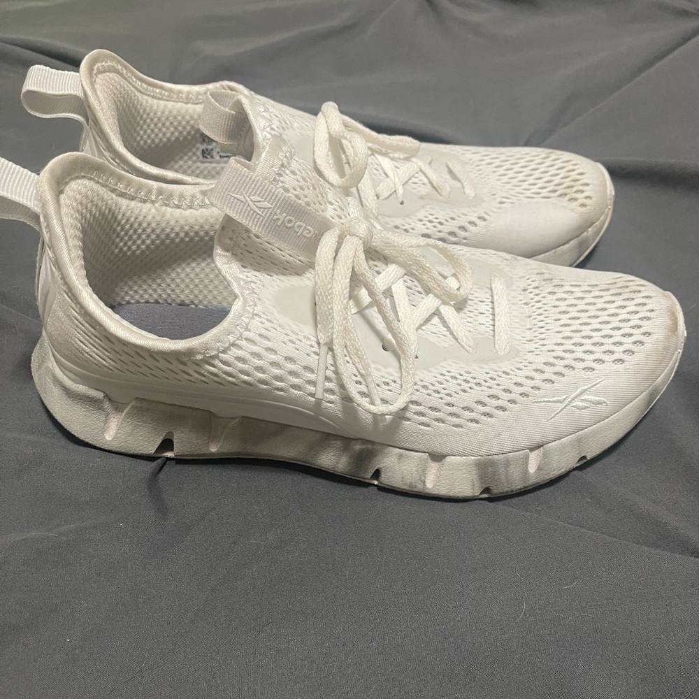 Reebok White ortholite Athletic Sneakers size 8